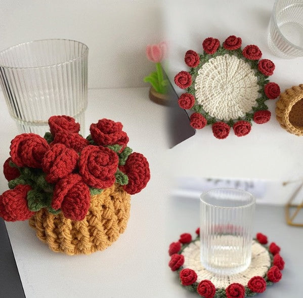 Handmade Crochet Coaster