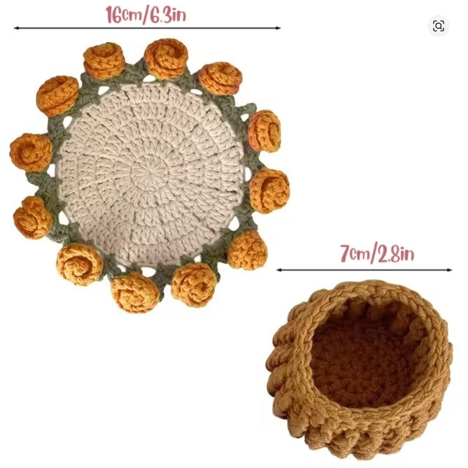 Handmade Crochet Coaster