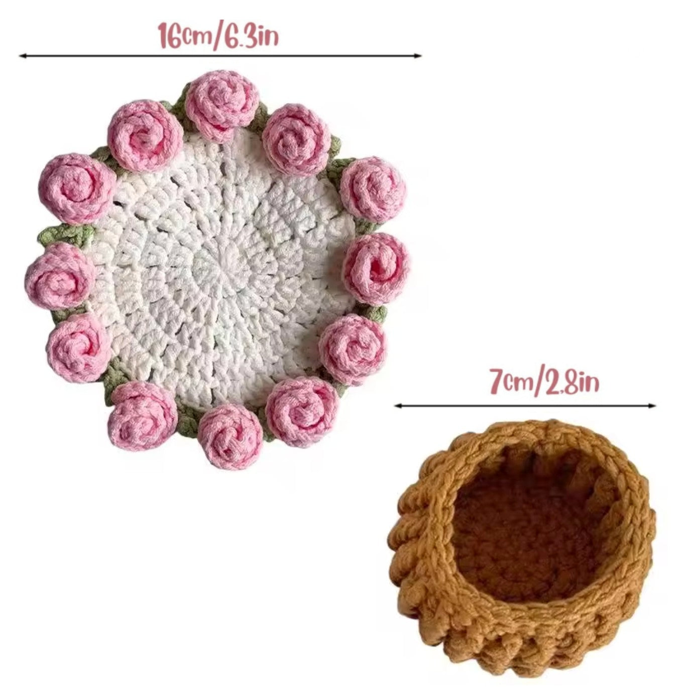 Handmade Crochet Coaster